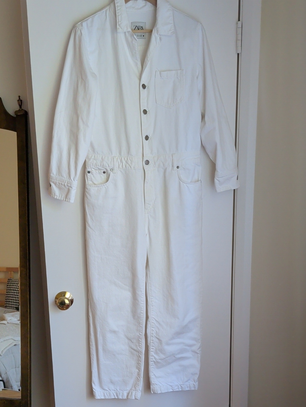 Zara Ecru/White Jumpsuit - Picture 5 of 13